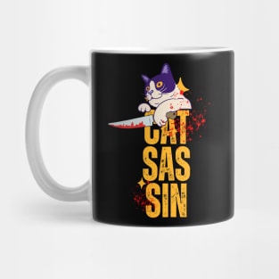 Catsassin Cat is Ready To Kill Mug